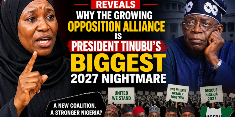 Aisha Yesufu Reveals Why the Growing Opposition Alliance is President Tinubu’s Biggest 2027 Nightmare
