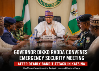 Governor Dikko Radda Convenes Emergency Security Meeting After Deadly Bandit Attack in Katsina