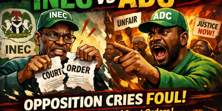 INEC vs. ADC: Opposition Cries Foul Over Alleged Misinterpretation of Court Orders