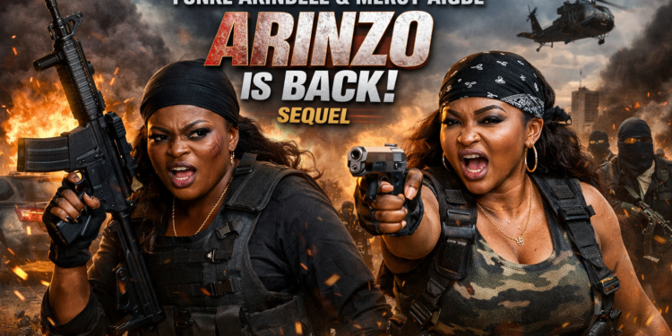 Nollywood Queens Unite: Funke Akindele and Mercy Aigbe Star in “Arinzo Is Back!” Sequel